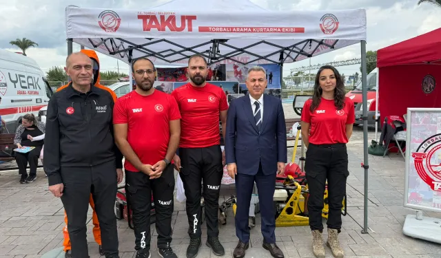 Torbalı'nın afet gücü TAKUT'a Vali Elban'dan takdir!