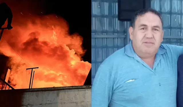 Yanan evini izlerken fenalaşan adam hayatını kaybetti
