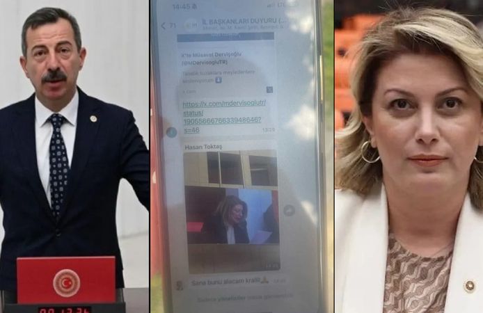 İYİ Partili Hasan Toktaş'tan CHP'li Asu Kaya'ya yönelik mesaj iddiası tepki çekti