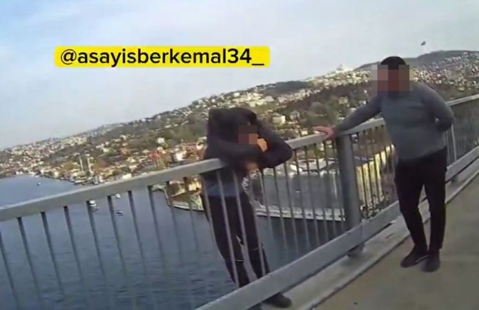 15 Temmuz Şehitler Köprüsü’nde intihar girişimi