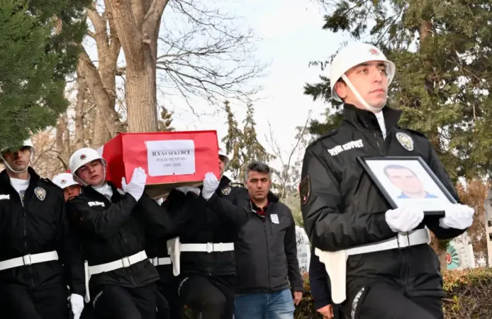 Polis memuru İlyas Şekerci hayatını kaybetti
