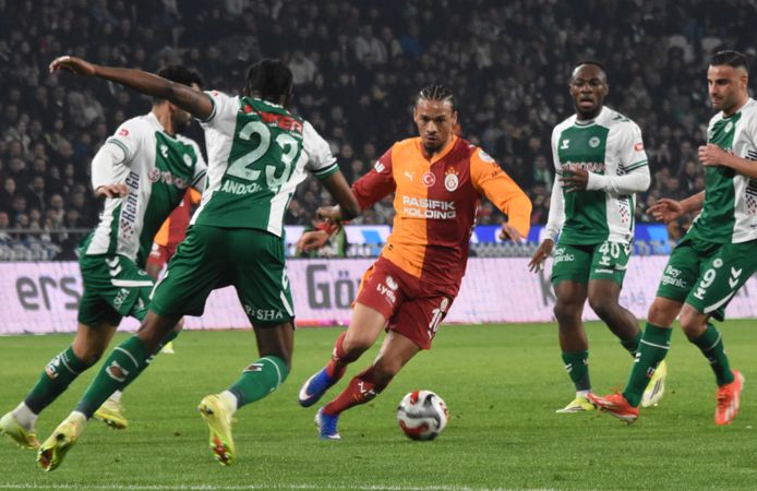 Galatasaray’a Konya’da soğuk duş! Lider 10 maç sonra kaybetti
