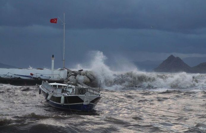 Meteoroloji’den kritik fırtına uyarısı: Ege ve Akdeniz için alarm verildi