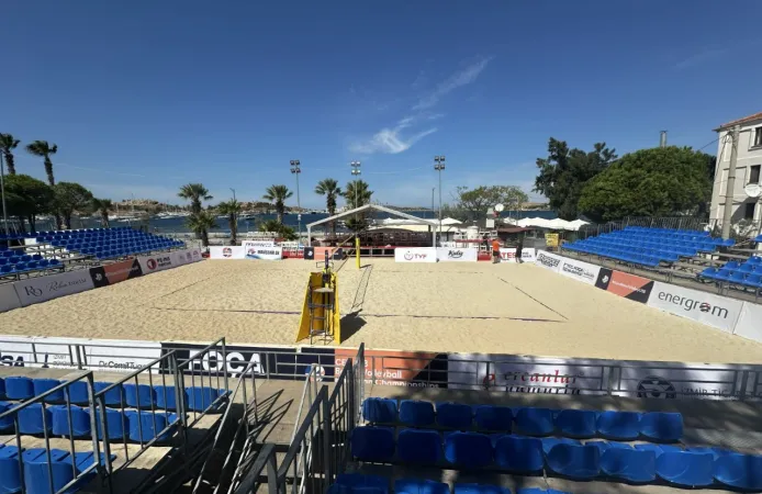 Foça, Avrupa Plaj Voleybolu Şampiyonası’na hazır