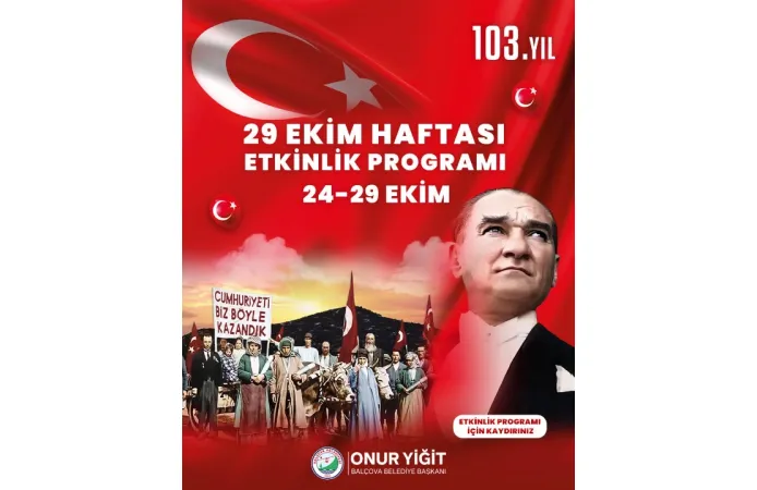 29 Ekim'de Balçova Cumhuriyet için buluşacak