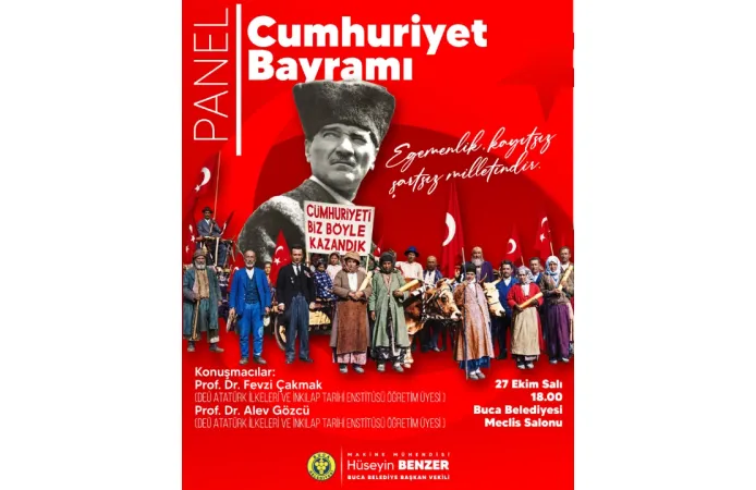 Buca’da Cumhuriyet’in 103. yılına yakışır kutlama