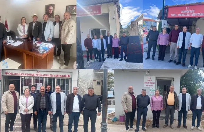 CHP'li Karabel'den Menderes'te dört mahalleye ziyaret