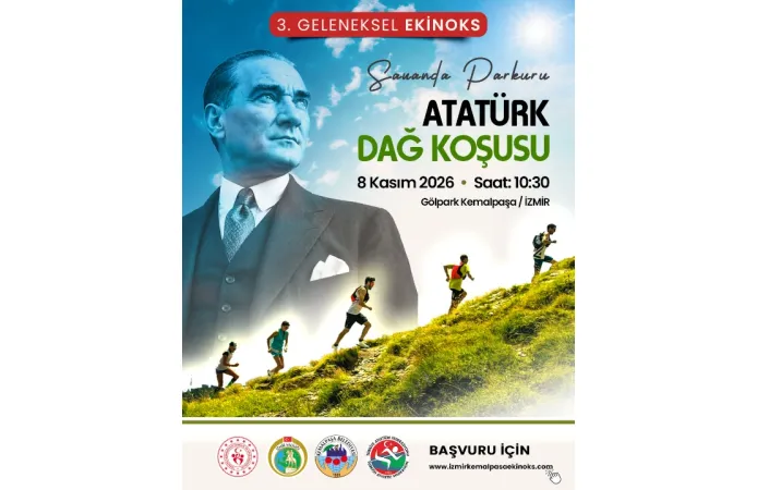 Kemalpaşa'nın doğasında Atatürk için koşacaklar