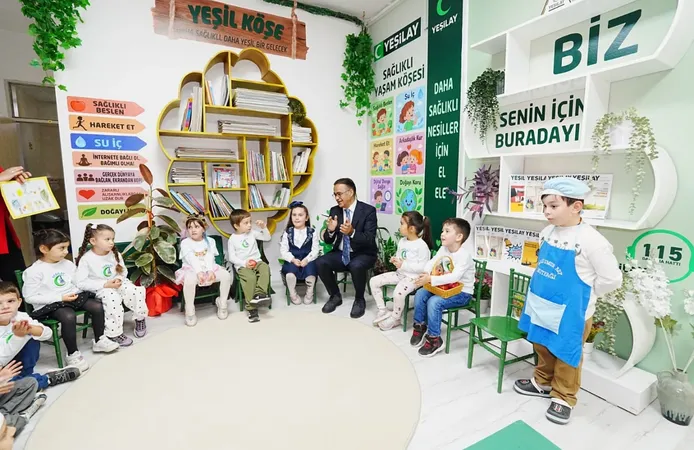 Okullarda Yeşilay köşeleriyle farkındalık artıyor