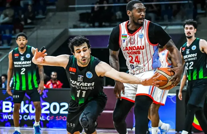 Yukatel Denizli Basket, Azerbaycan deplasmanında uzatmada mağlup oldu