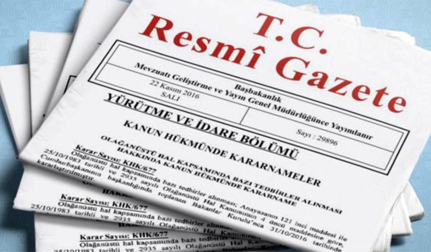 Resmi Gazete'de yayımlandı: Önemli günlere bir yenisi daha eklendi