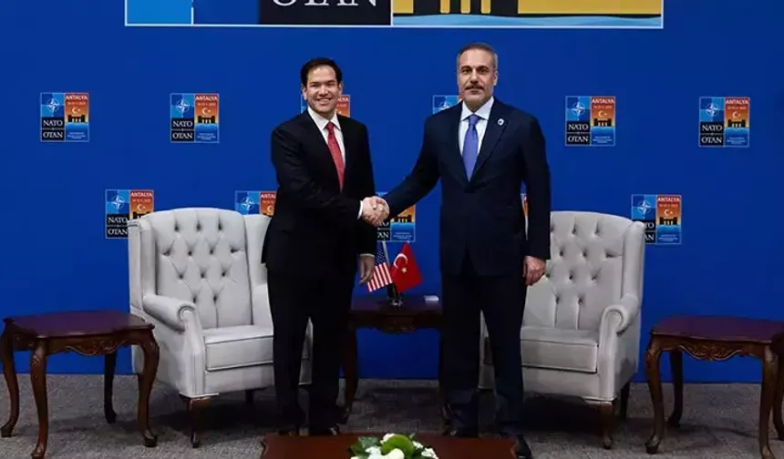 Bakan Fidan ile ABD’li mevkidaşı Rubio arasında kritik görüşme!