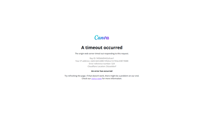Canva neden açılmıyor, çöktü mü?