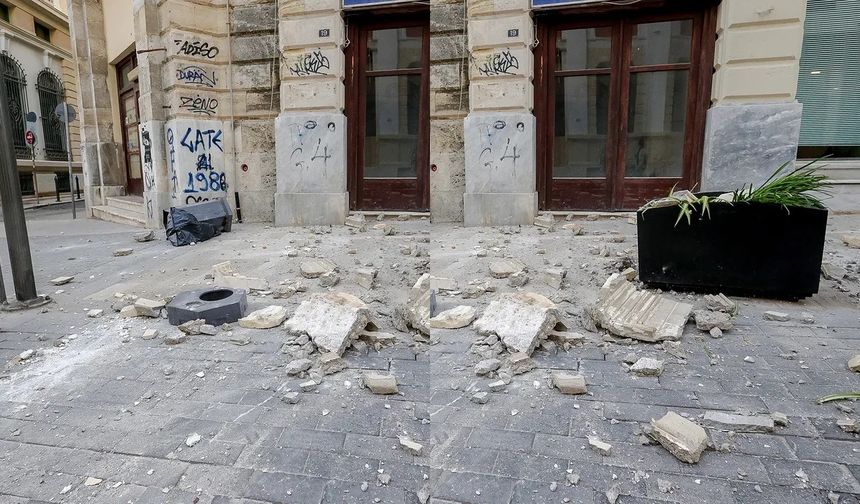 Ege Denizi'ndeki depremin bilançosu ortaya çıktı: Heyelana neden oldu, yapılarda da hasar var!