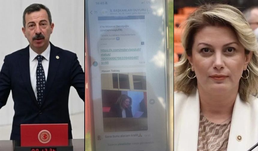 İYİ Partili Hasan Toktaş'tan CHP'li Asu Kaya'ya yönelik mesaj iddiası tepki çekti