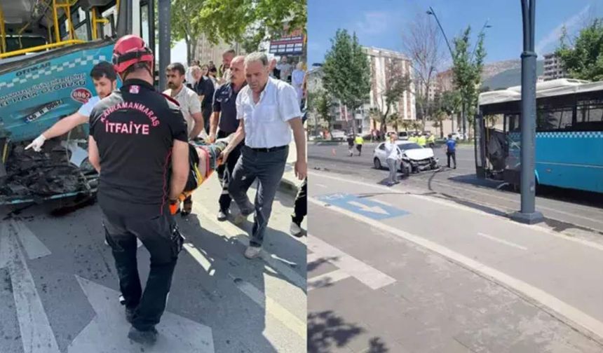 Otomobilin halk otobüsüne çarptığı kazada 22 yaşındaki genç kız hayatını kaybetti