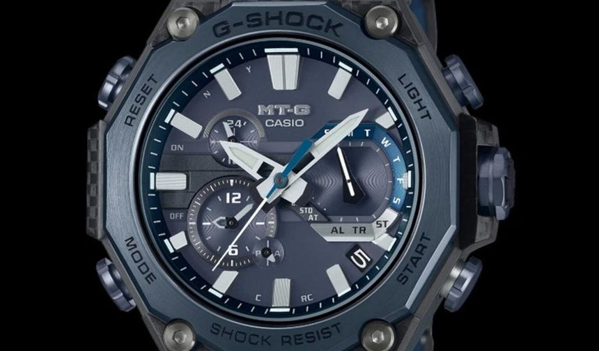 Casio’dan yeni karbon fiber saat modeli