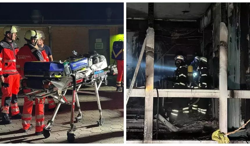 Almanya'da hastanede can pazarı: 3 ölü, 54 yaralı