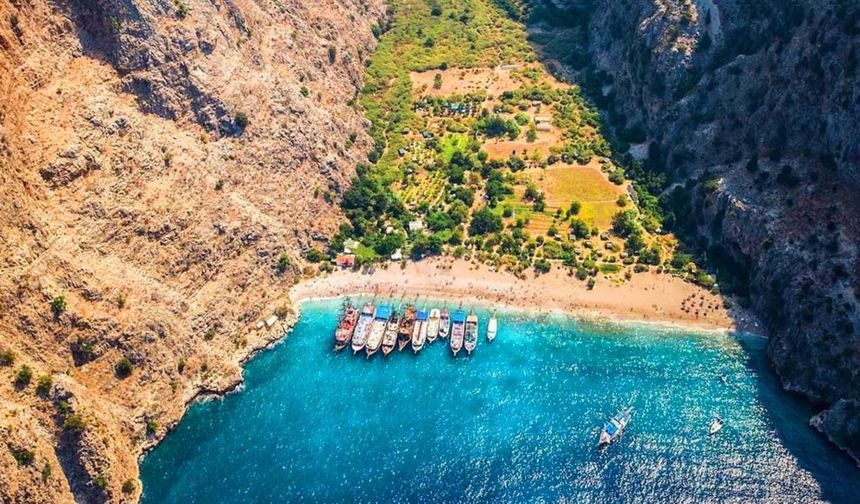 Ruhu, yeniden doğuşu, umudu ve değişimi simgeleyen Kelebekler Vadisi