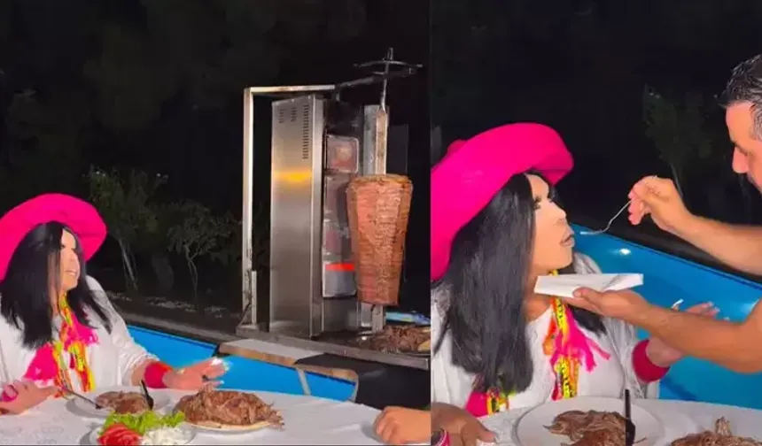 16 bin TL'lik borcunun peşine düşen Diva bu sefer villasına döner tezgahı kurdurdu