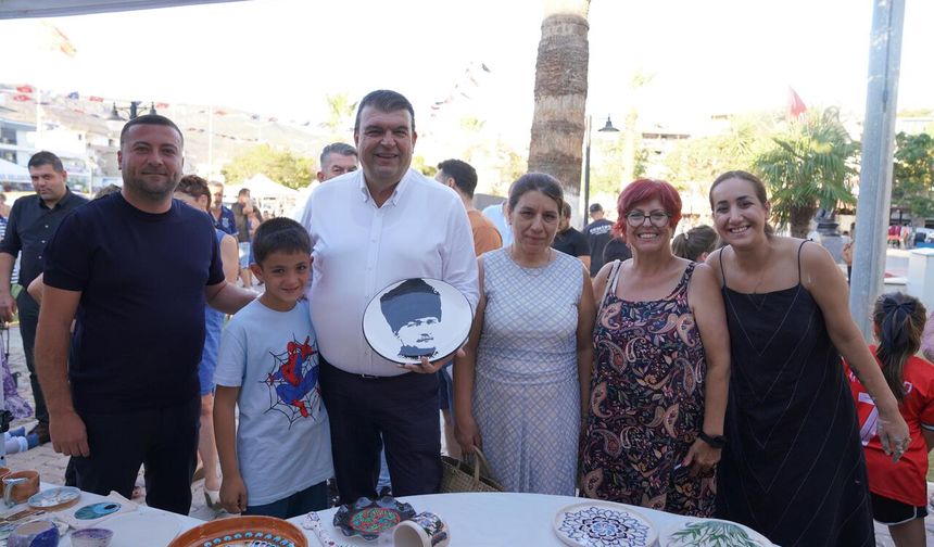 Kültür ve sanatın kalbi Ürkmez'de atıyor