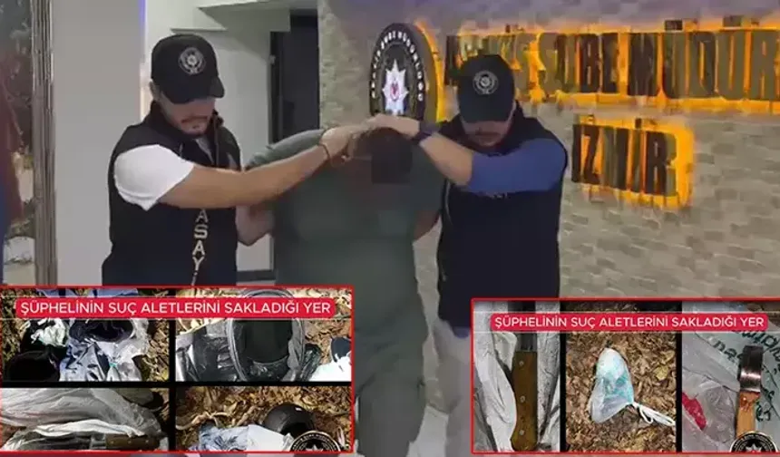 İzmir'de çifte cinayet; yakalanmamak için kask takmış