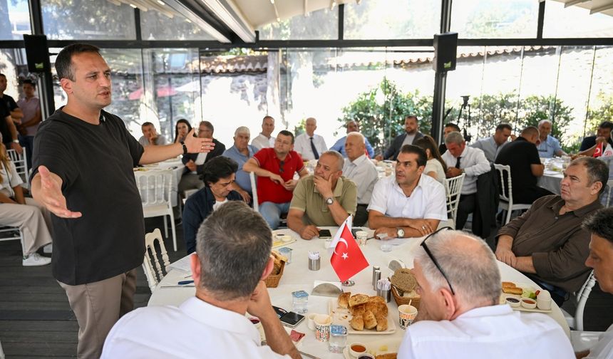 Bornova Belediyesi Sanayi Meclisi, Dramalılar Köşkü’nde toplandı
