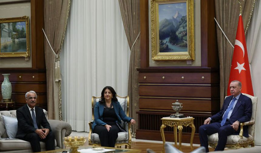 Beştepe’de kritik görüşme: Erdoğan ve DEM Parti arasında barış süreci görüşmesi