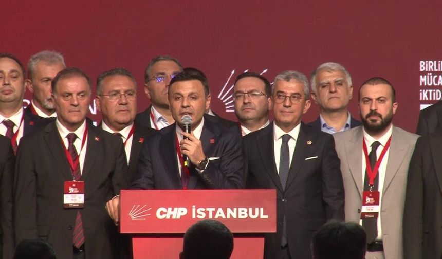 CHP İstanbul İl Başkanlığı seçiminde Özgür Çelik güven tazeledi!
