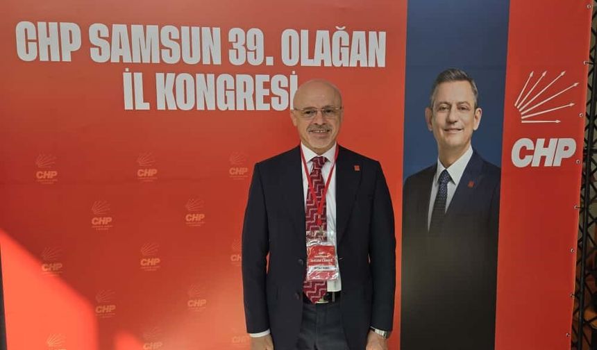 CHP Samsun’da güven tazeledi: Mehmet Özdağ yeniden il başkanı seçildi