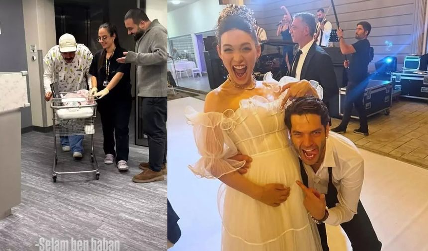 Beste Kökdemir anne oldu, taze babanın sözleri duygulandırdı!