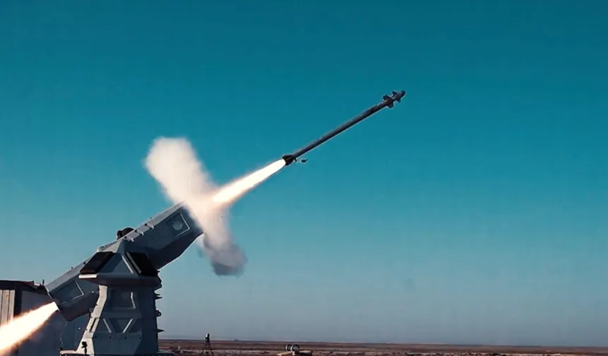 LEVENT hava savunma sistemi ilk hedefini vurdu