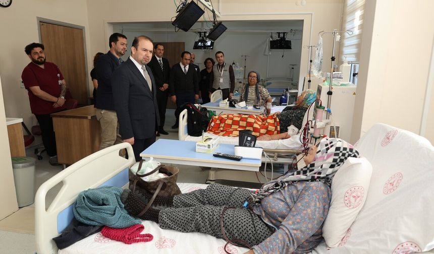 Bozdoğan'a diyaliz ünitesi kazandırıldı, vatandaş rahatladı