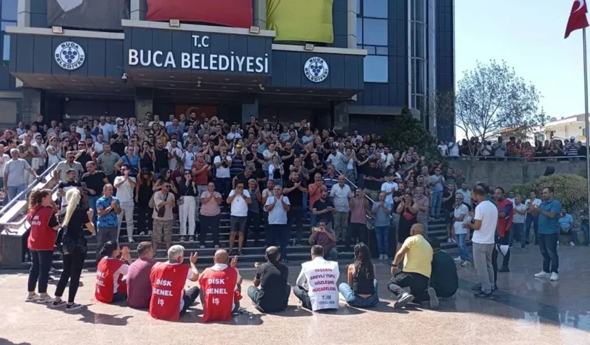 Buca Belediyesi’nde maaş krizi büyüyor: İşçiler iş bıraktı