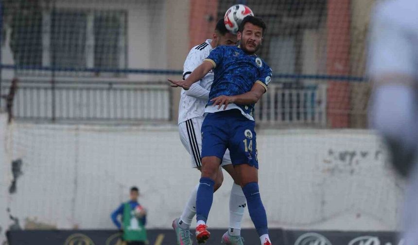 Menemen FK, İzmir derbisinde Aliağa FK’yı son dakikada yendi