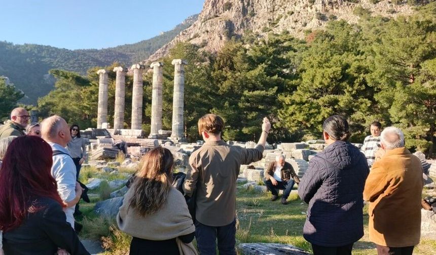 Priene Antik Kenti'nde UNESCO yolculuğu başladı