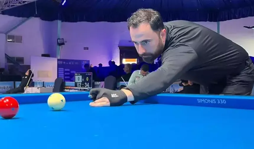 Türk bilardosuna altın imza: Berkay Karakurt Dünya Kupası şampiyonu