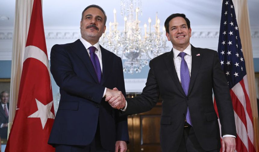 Bakan Fidan, ABD'li mevkidaşı Rubio ile görüştü!