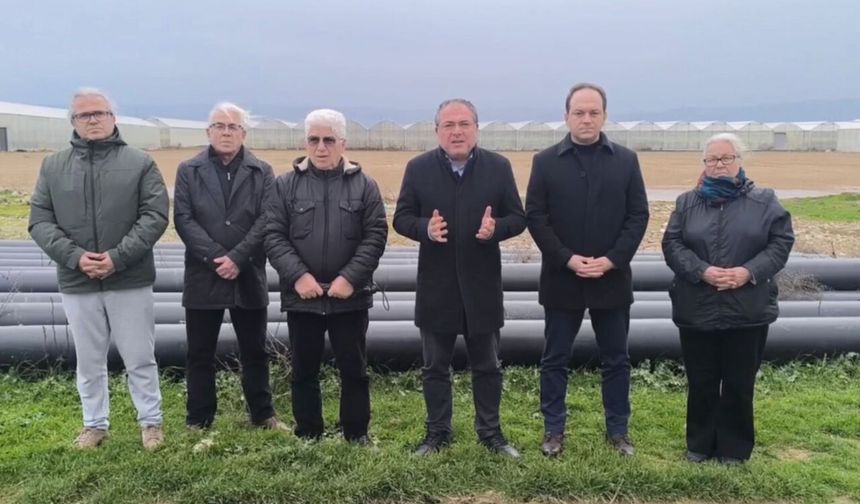 CHP'li Karakoz sordu: Seralara jeotermal sıcak su ne zaman gelecek?