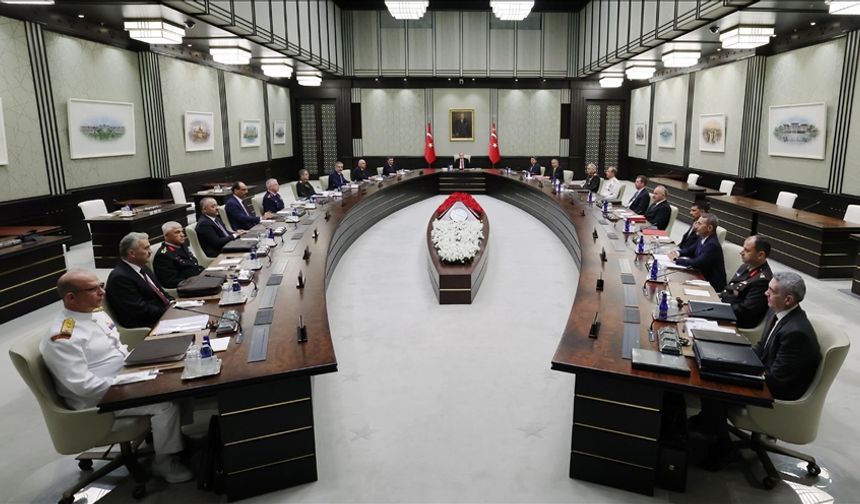 Erdoğan başkanlığındaki MGK toplantısı sona erdi!