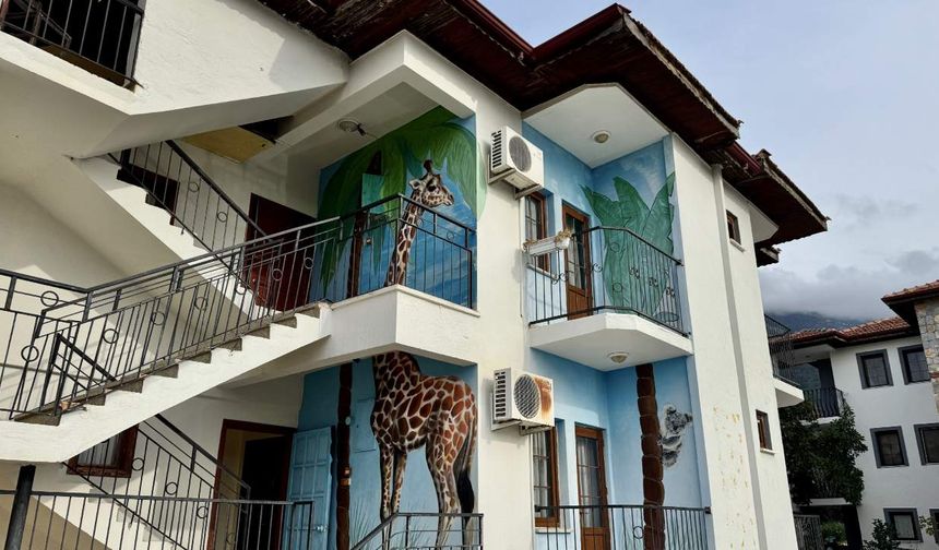 Mural sanatçısı Axel Mengü kamusal alanlarda eserler üretiyor