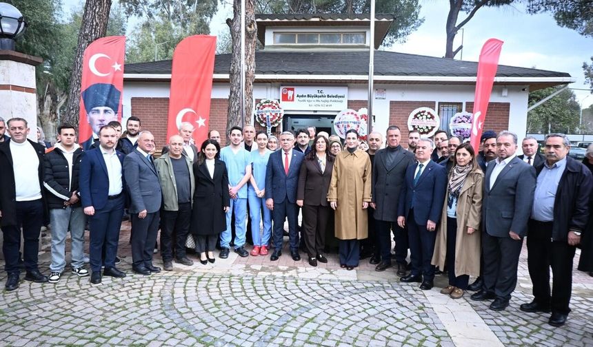 Nazilli'de Ağız ve Diş Sağlığı Merkezi törenle kapılarını açtı