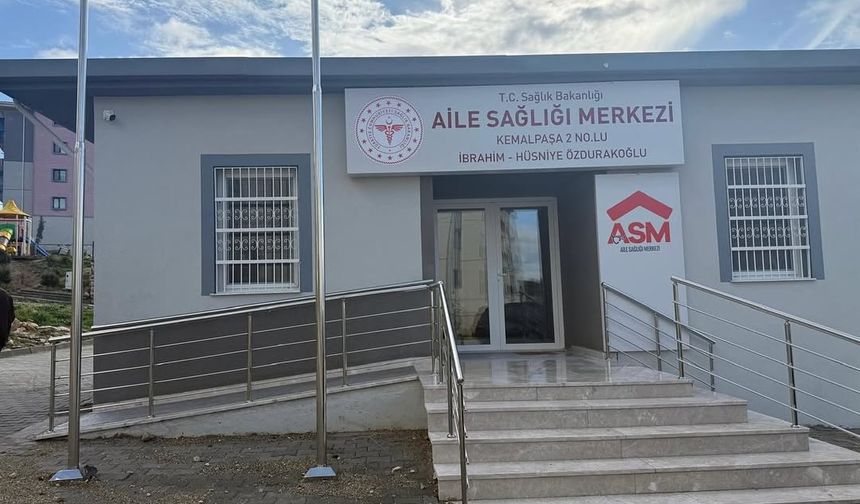 İzmir Kemalpaşa Çambel TOKİ Sağlık Ocağı açılıyor