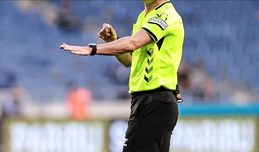 Süper Lig'de 25. haftanın hakemleri belli oldu