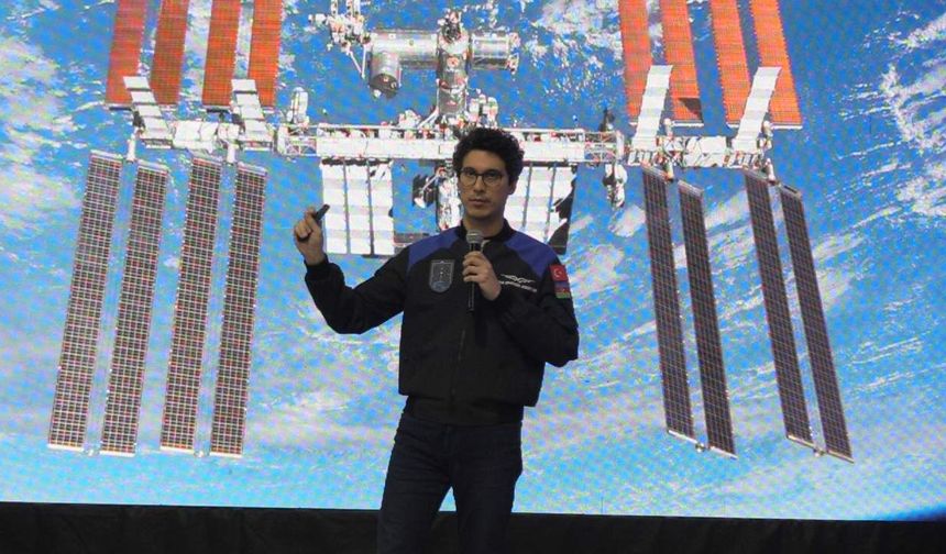 Türkiye’nin ikinci astronotu Atasever gençlerle buluştu