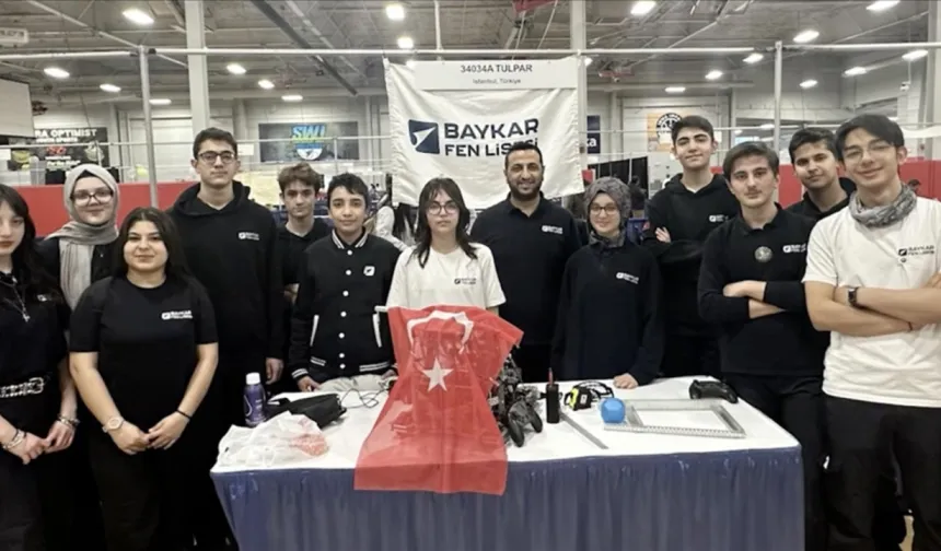 Baykar Fen Lisesi öğrencileri ABD’de çeyrek finale yükseldi