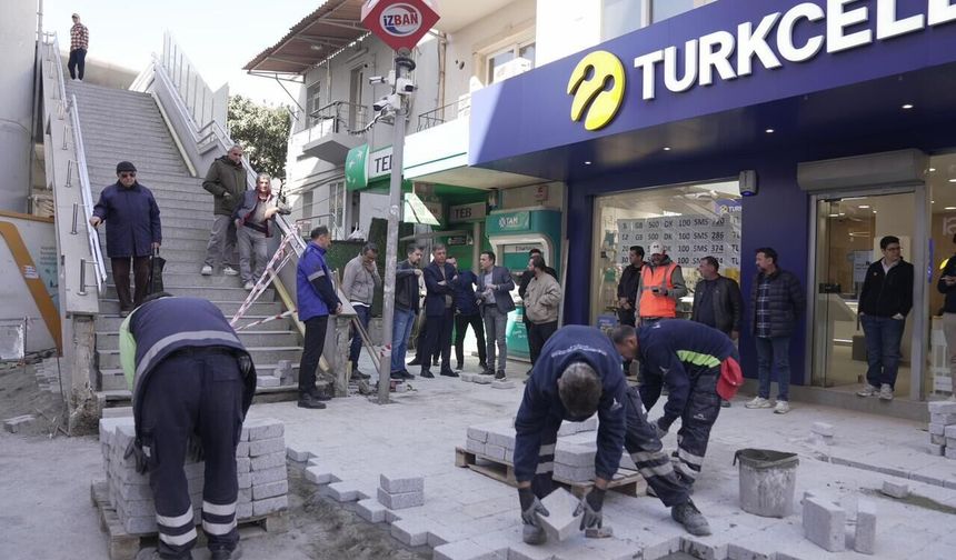 Bayraklı Sevgi Yolu baştan sona yenileniyor