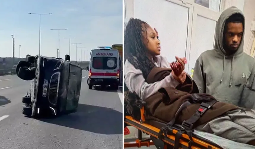 Fenerbahçeli Semedo’nun eşi trafik kazası geçirdi