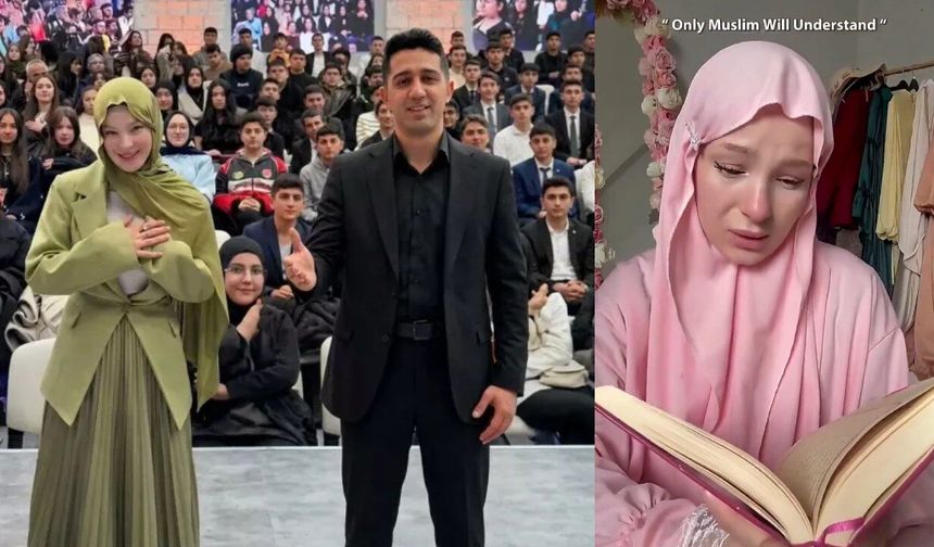 Nihat Hatipoğlu'nun oğluyla çektiği video ile tanınan Fatma Soydaş linç edildi