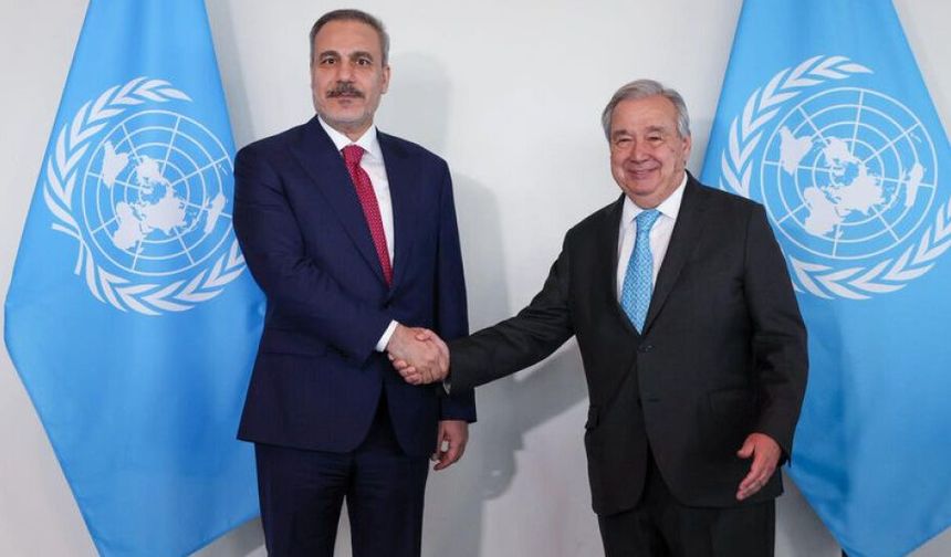 Hakan Fidan ile António Guterres arasında kritik görüşme
